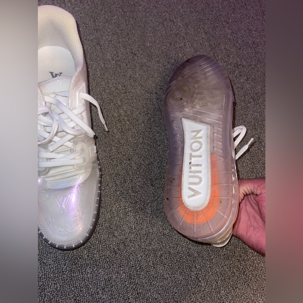 Louis Vuitton Transparent Trainer Sneakers - Picture 3 of 8